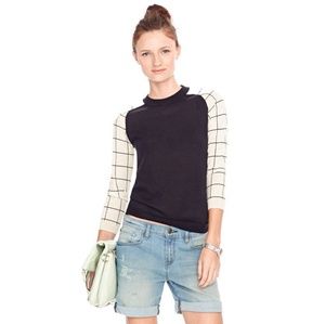 Fossil Casie Saddle Shoulder Sweater small